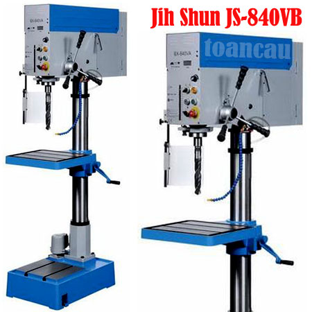 Máy khoan 40mm 3Hp hiện số tốc độ JS-840VB Jih-Shun Đài Loan