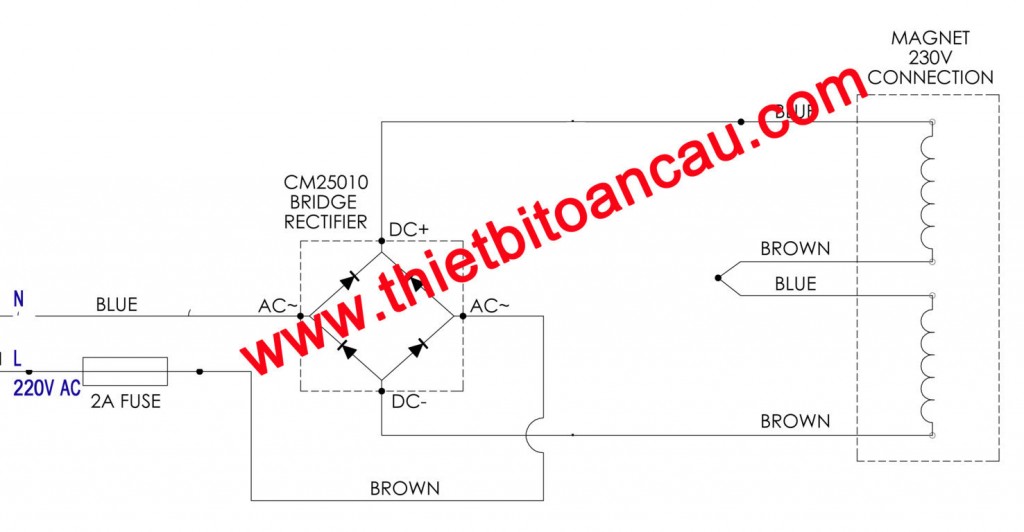 Mạch điện đế từ Powerbor